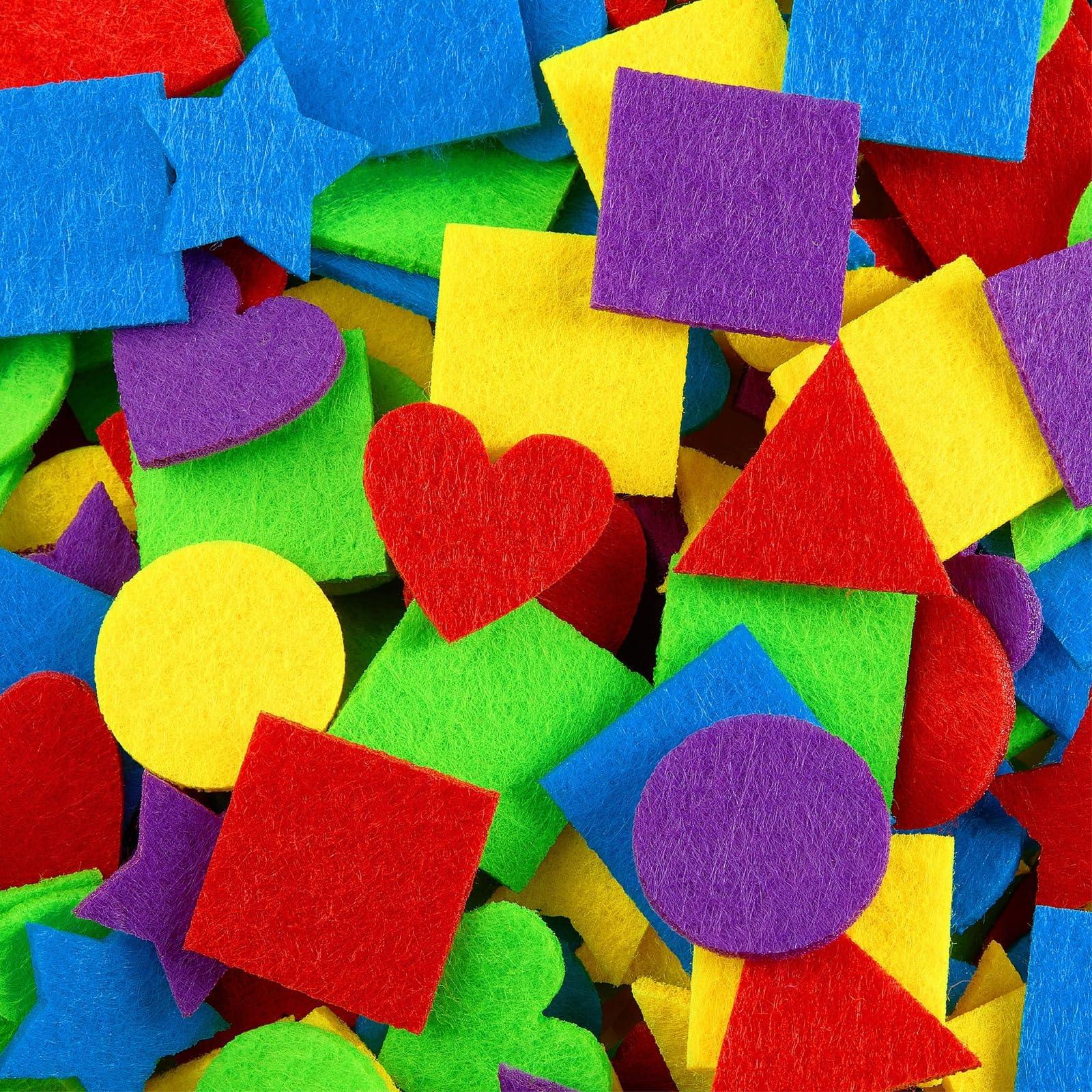 Craft Felt Shapes - Gramco School Supplies
