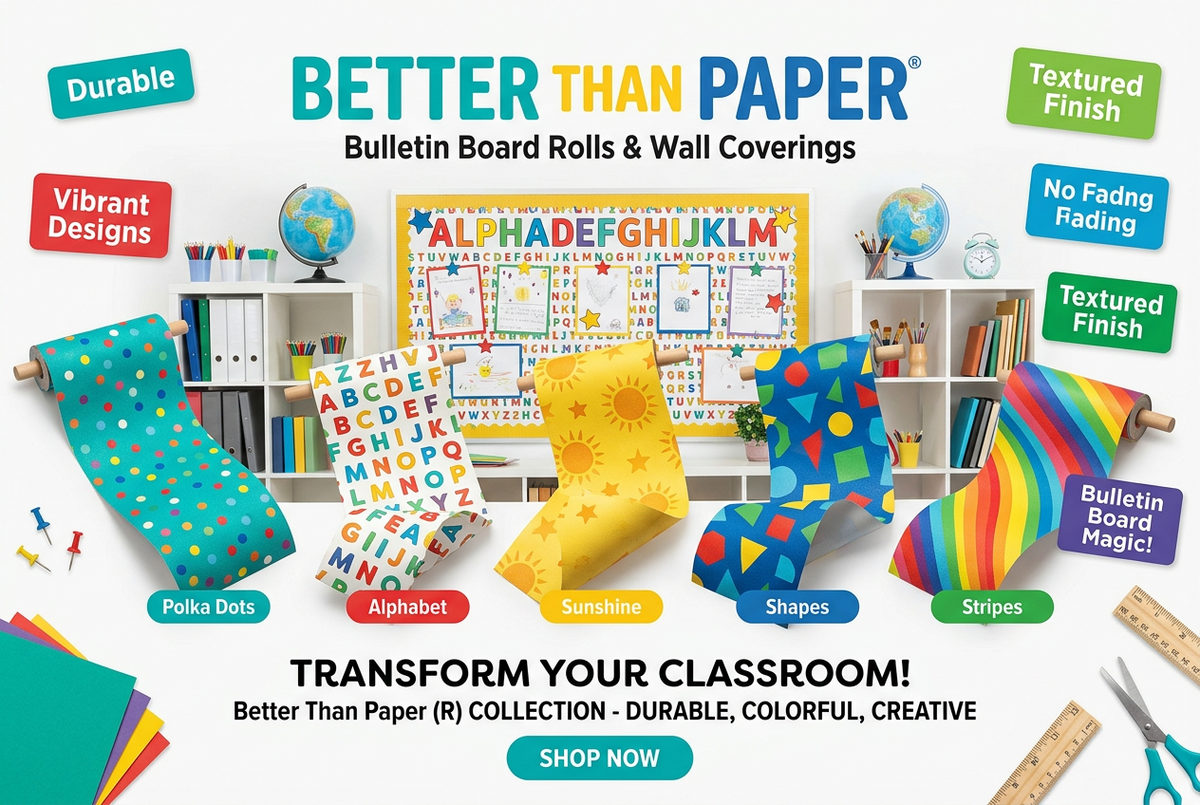Better Than Paper Bulletin Board rolls