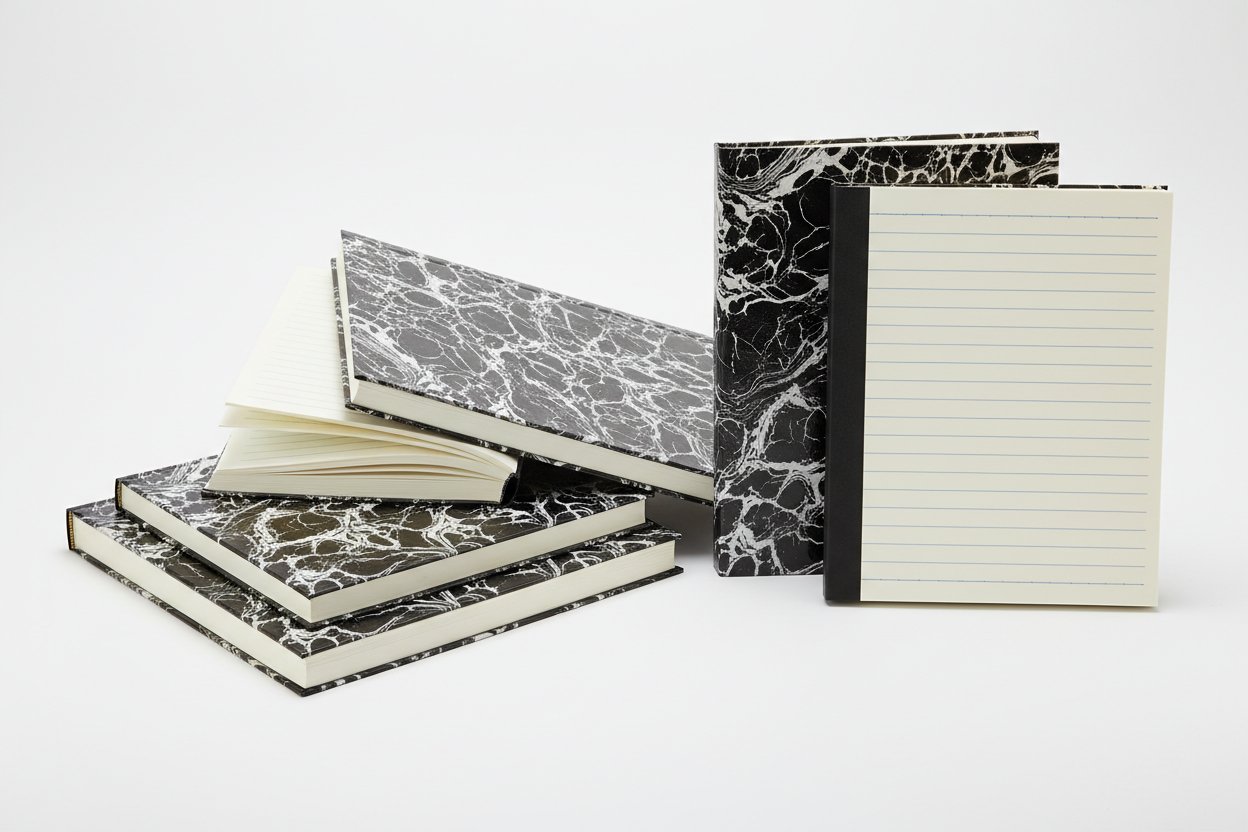 Composition Books Ruled Hard Cover
