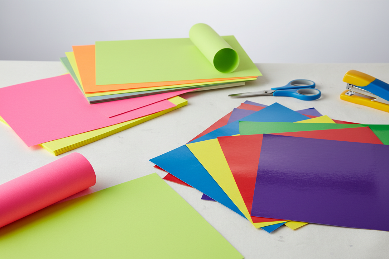 Glossy & Fluorescent Paper