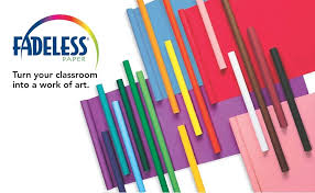 Fadeless Bulletin Board Paper Rolls