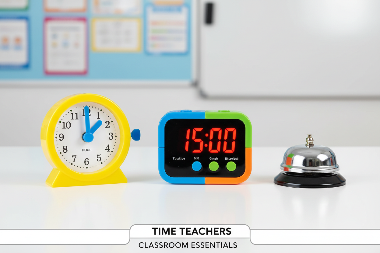 classroom timers, classroom clock and bells – Gramco School Supplies