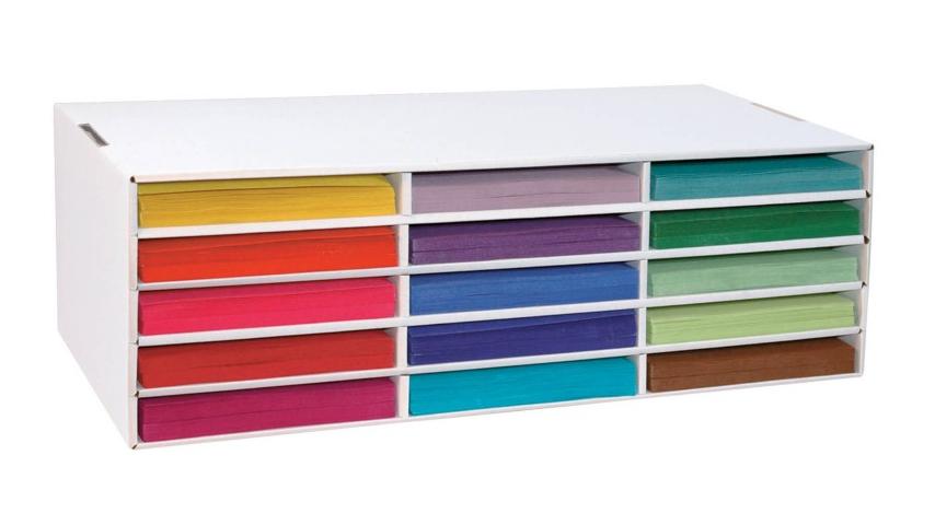CLASSROOM KEEPERS 9" X 12" CONSTRUCTION PAPER STORAGE