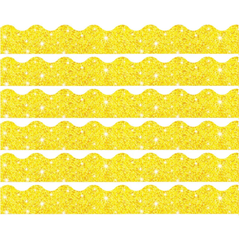 Yellow Sparkle Terrific Trimmers&reg;, 32.5 Feet Per Pack, 6 Packs