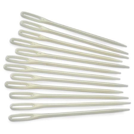 Plastic Lacing Needles 3" 12/pkg.
