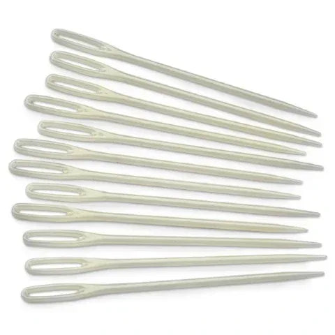Plastic Lacing Needles 6" 12/pkg.