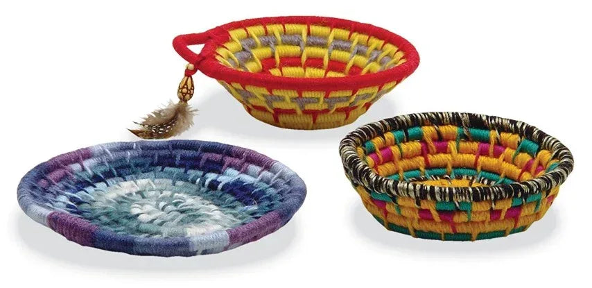 Braiding Coiling Core for Basket Art - 1/4 inch - 180 foot roll - White