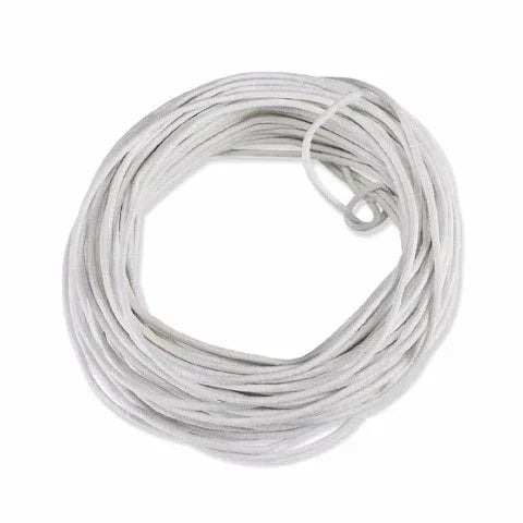 Braiding Coiling Core for Basket Art - 1/4 inch - 180 foot roll - White