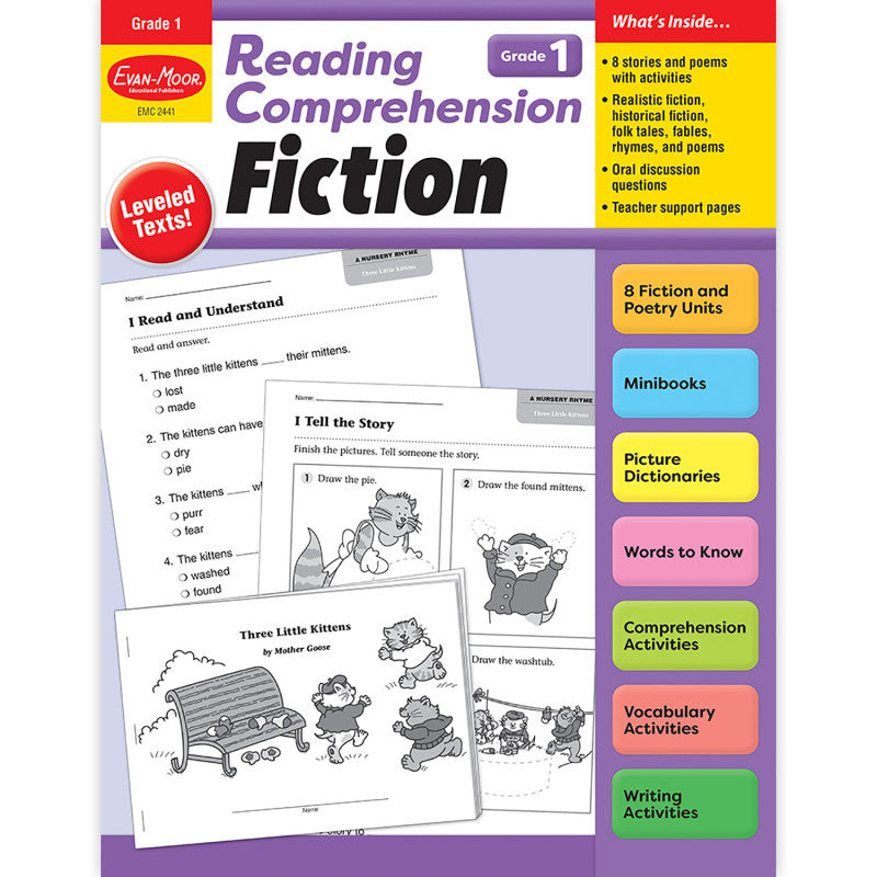 Reading Comprehension: Fiction, Grade 1