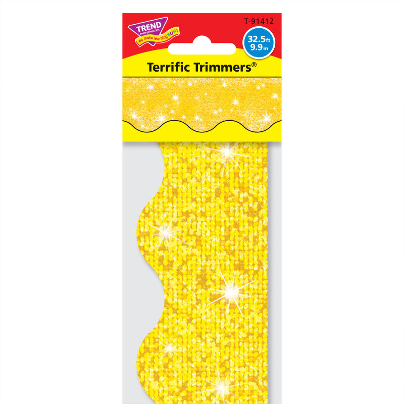 Yellow Sparkle Terrific TrimmersÂ®, 32.5 ft