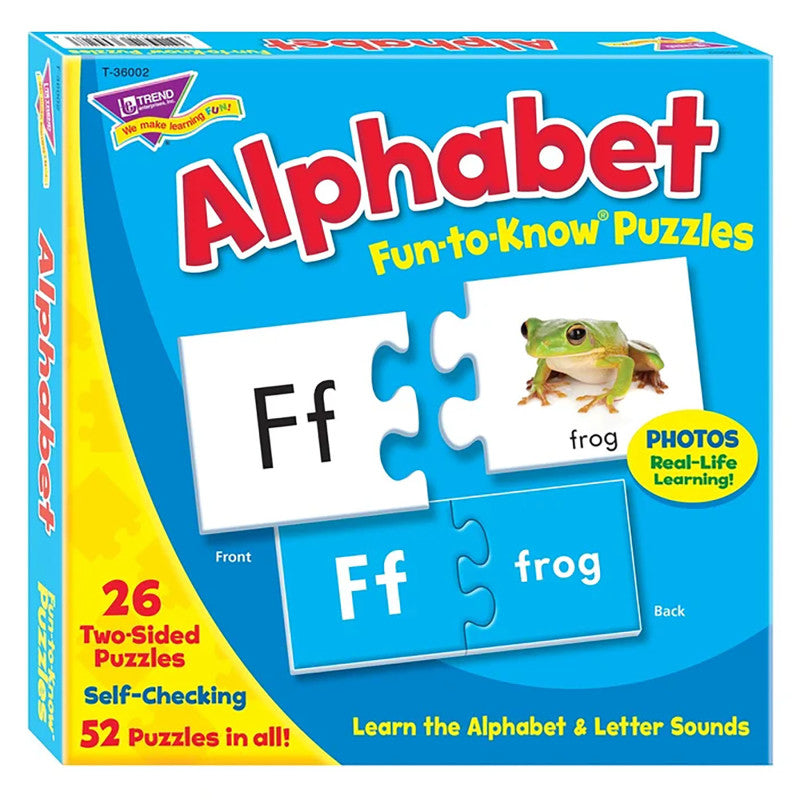 Alphabet Fun-to-KnowÂ® Puzzles