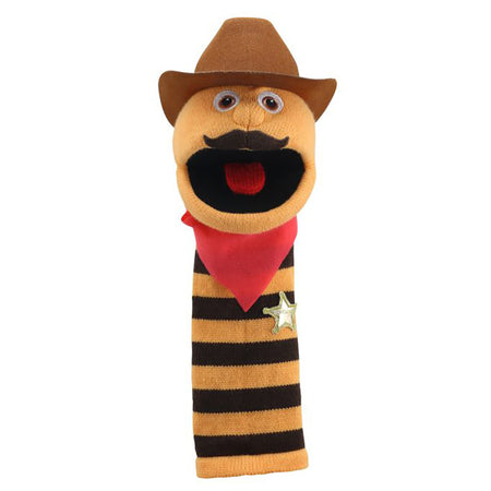 Eco Knitted Puppet: Cowboy
