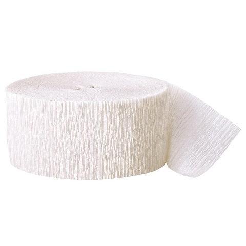 Jumbo Crepe Paper Streamers- 1-3/4" x 500'