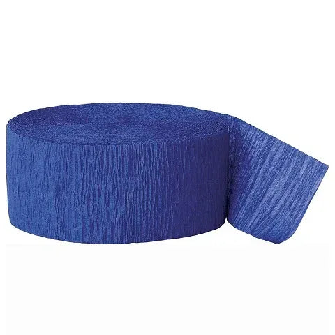 Jumbo Crepe Paper Streamers- 1-3/4" x 500'