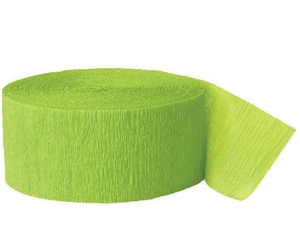 Jumbo Crepe Paper Streamers- 1-3/4" x 500'