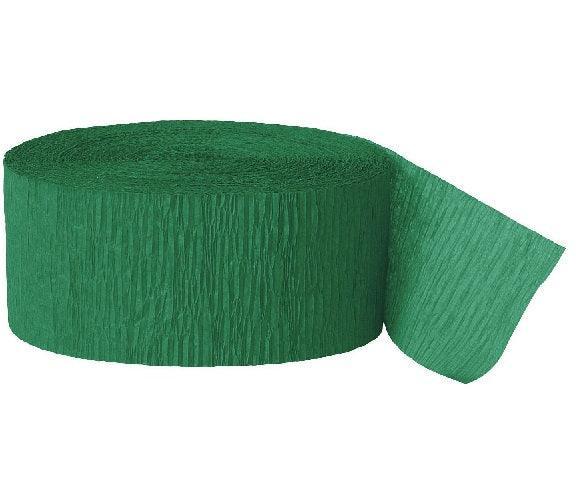 Jumbo Crepe Paper Streamers- 1-3/4" x 500'