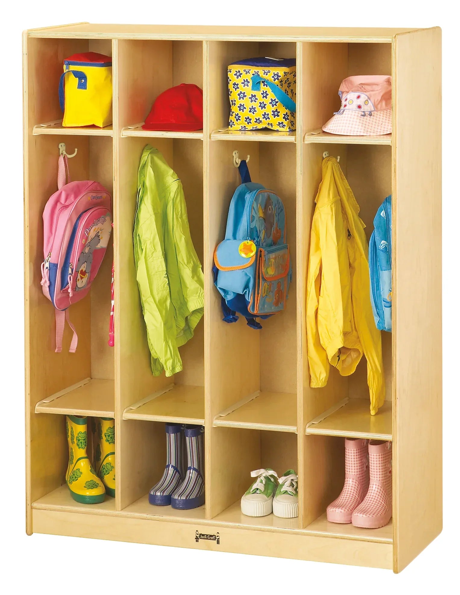Jonti-Craft® 4 Section Coat Locker