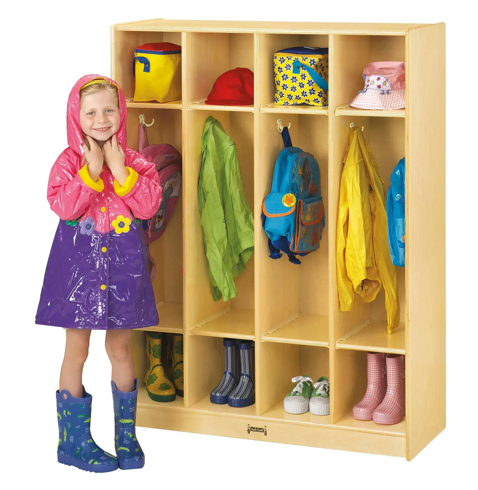 Jonti-Craft® 4 Section Coat Locker