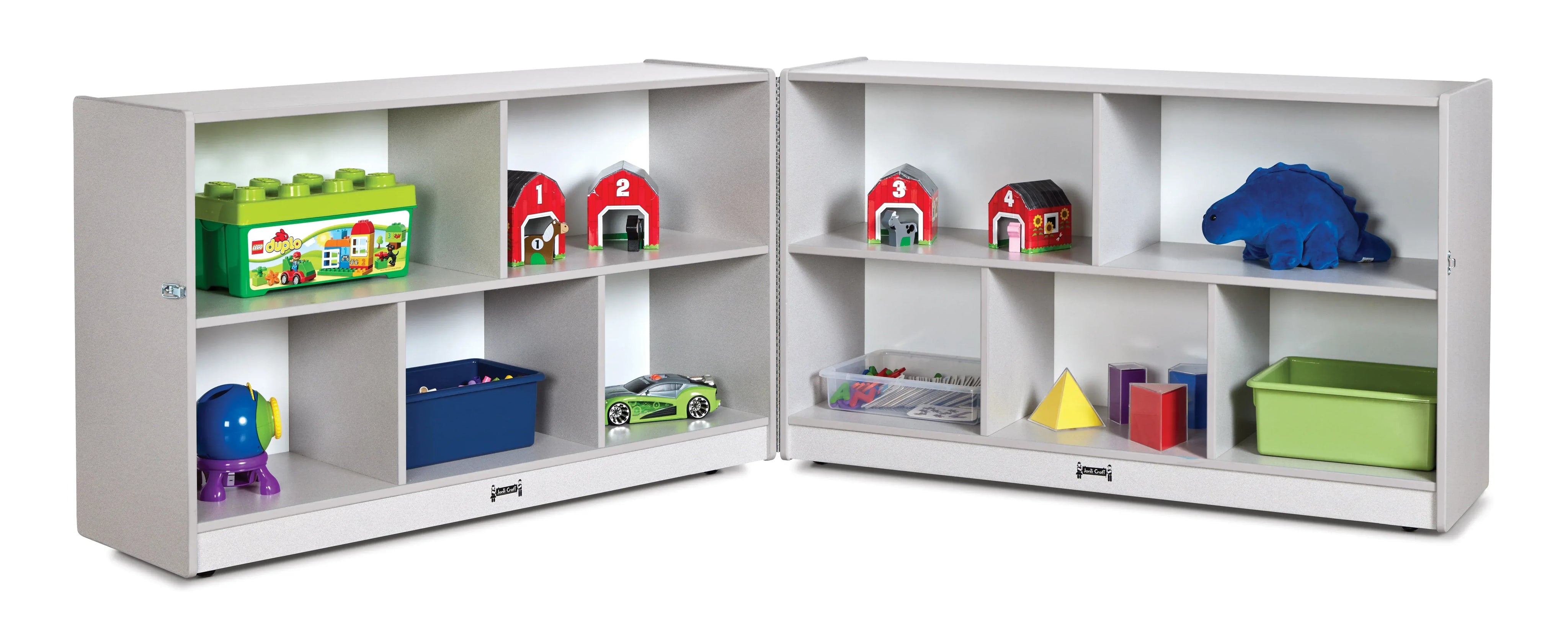 Rainbow Accents® Low Mobile Fold-n-Lock - Gray