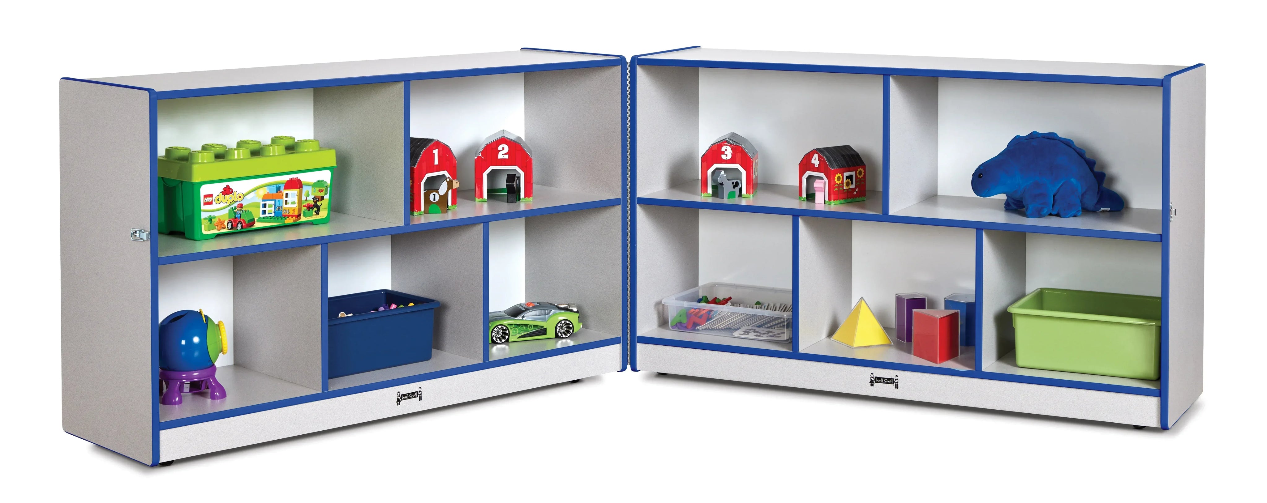 Rainbow Accents® Low Mobile Fold-n-Lock - Blue