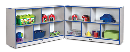 Rainbow Accents® Low Mobile Fold-n-Lock - Blue