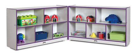 Rainbow Accents® Low Mobile Fold-n-Lock - Purple