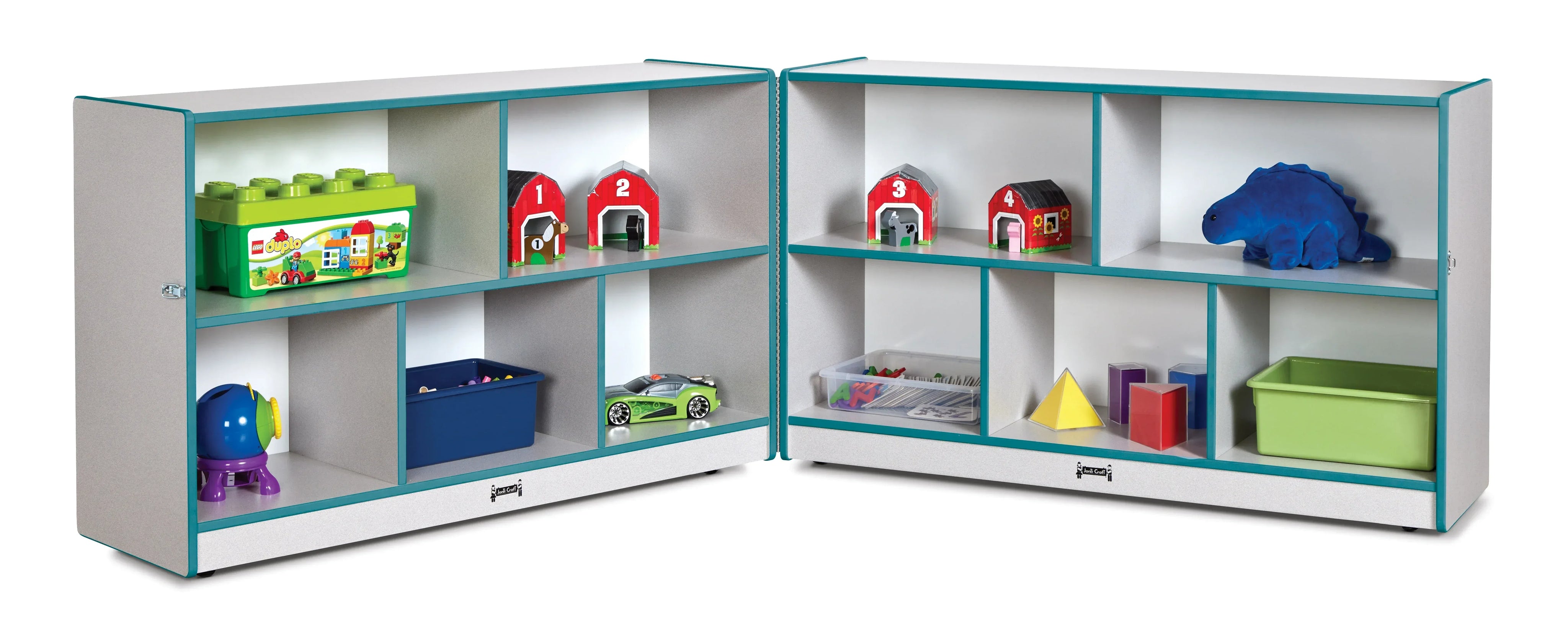 Rainbow Accents® Low Mobile Fold-n-Lock - Teal