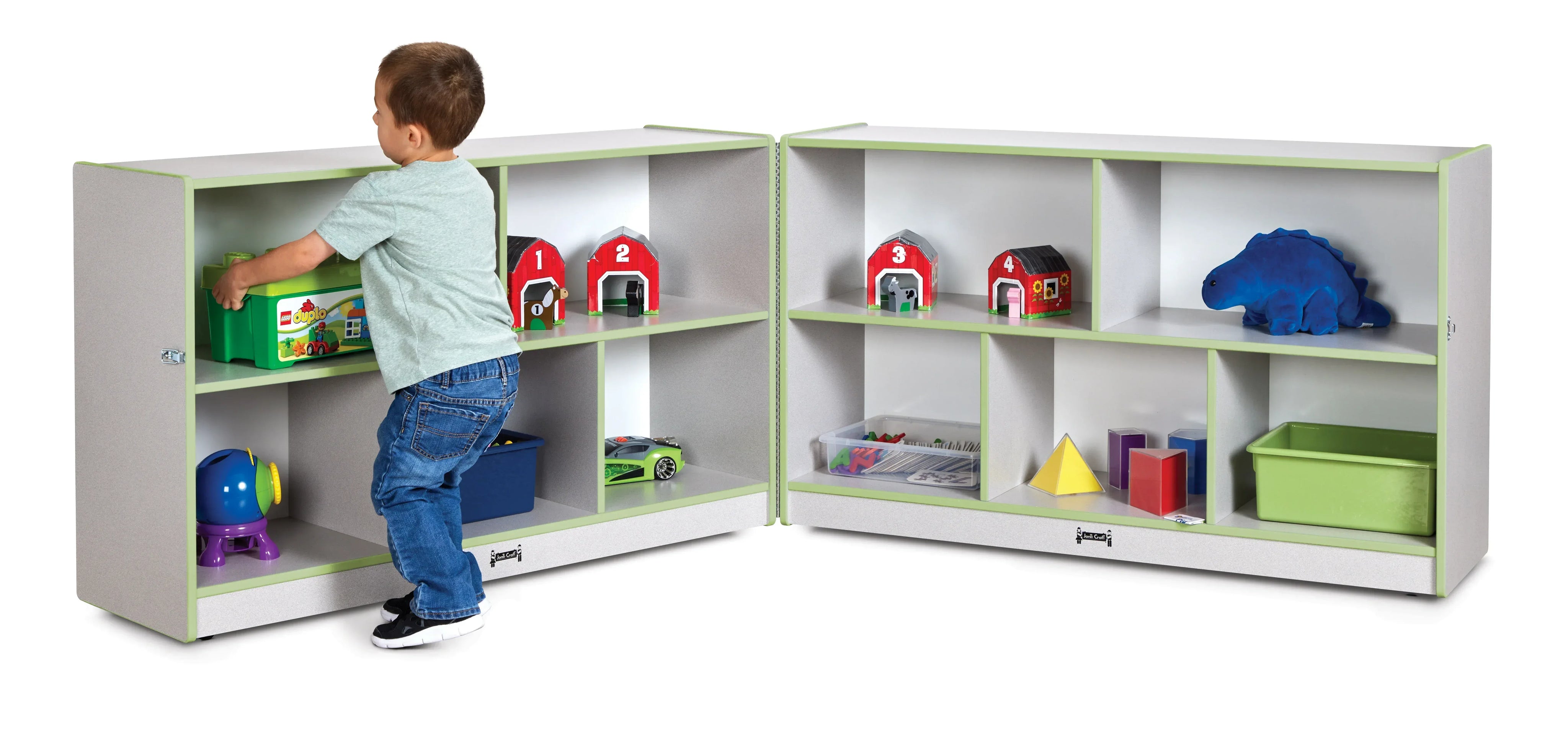 Rainbow Accents® Low Mobile Fold-n-Lock - Key Lime Green