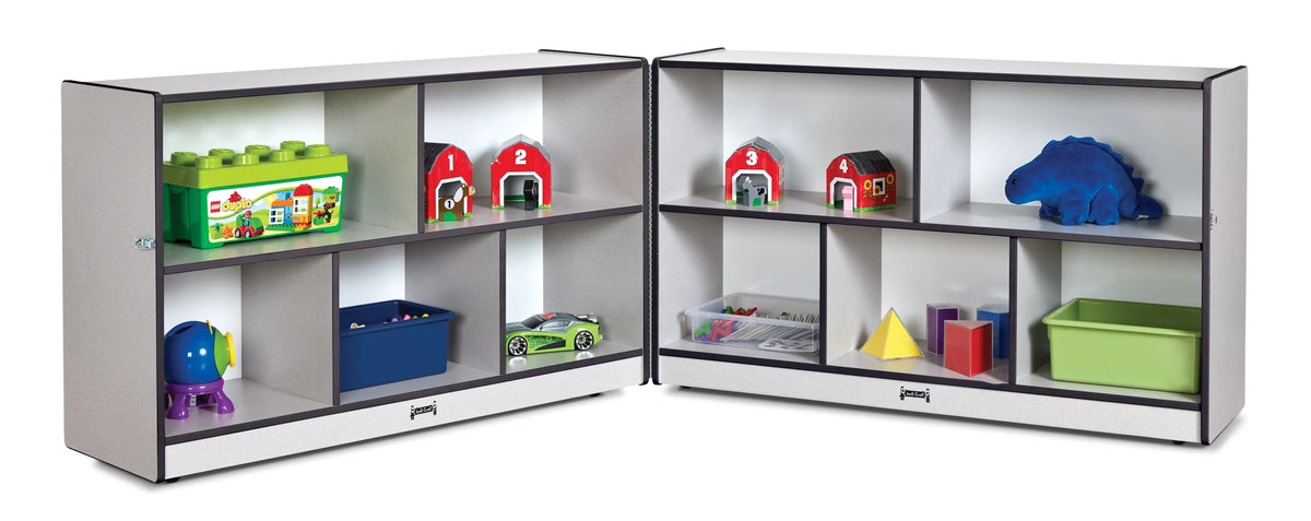 Rainbow Accents® Low Mobile Fold-n-Lock - Black