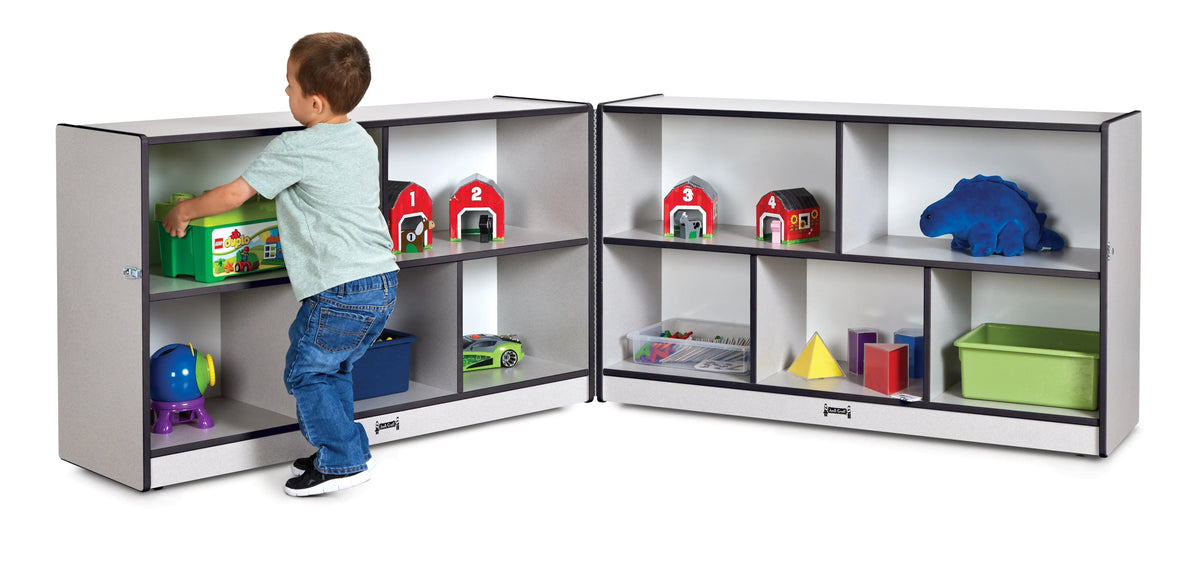 Rainbow Accents® Low Mobile Fold-n-Lock - Black
