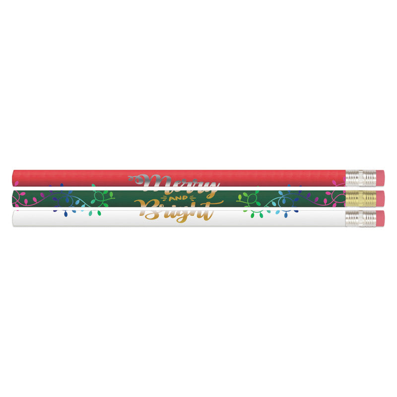 Merry & Bright Pencil, Pack of 12