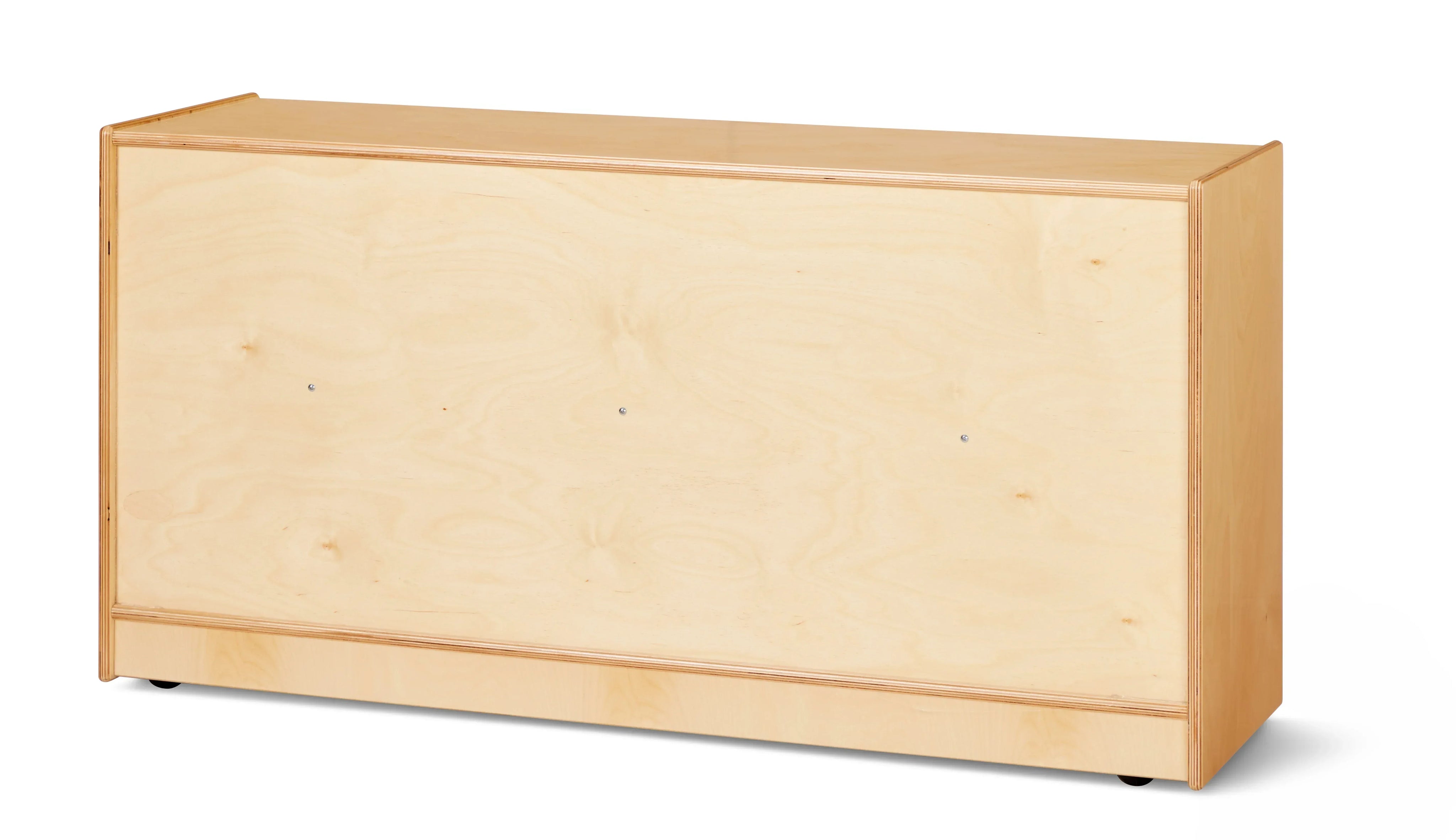 Jonti-Craft® Toddler Single Mobile Storage Unit - Plywood Back