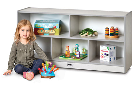 Rainbow Accents® Toddler Single Mobile Storage Unit - Gray