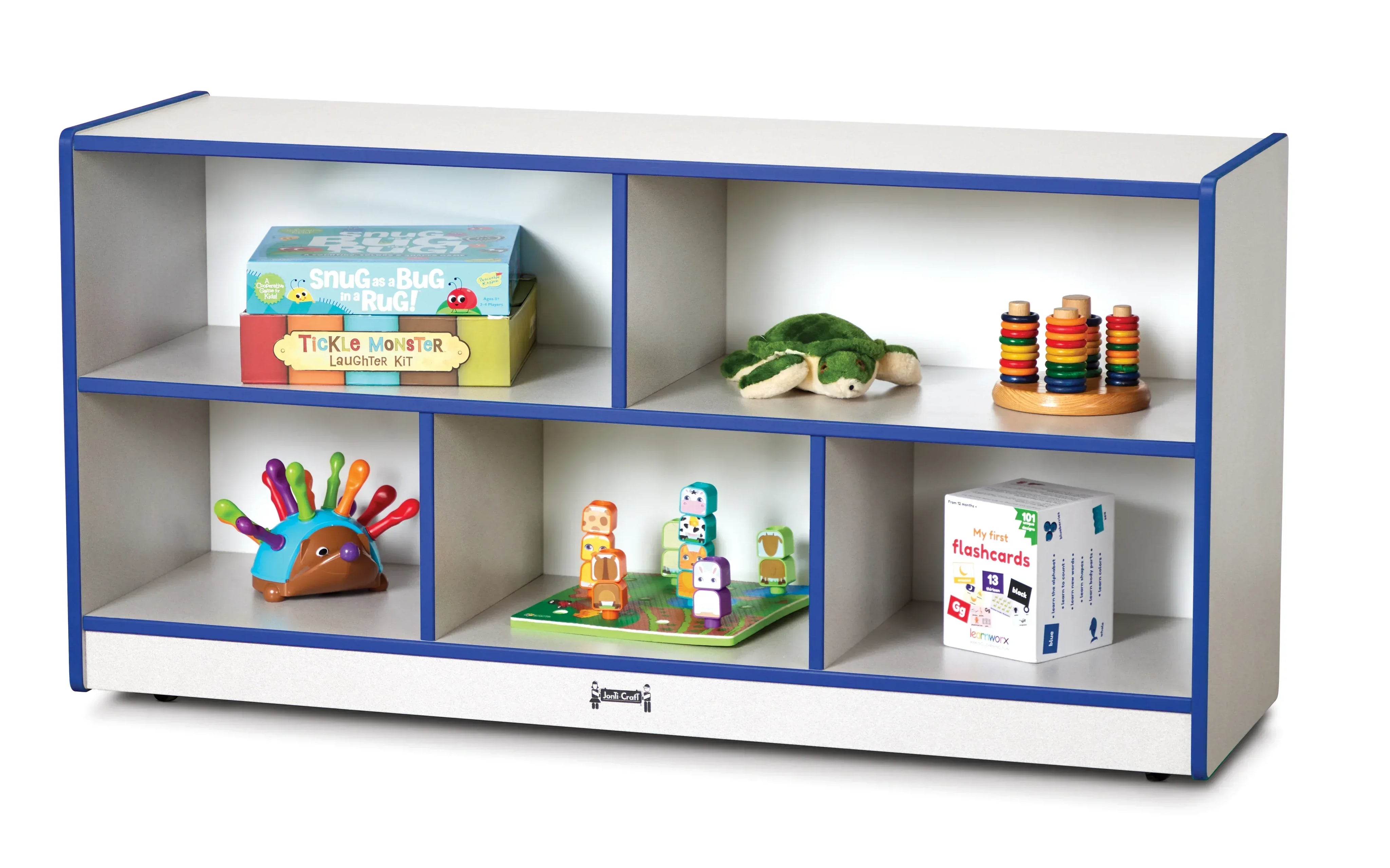 Rainbow Accents® Toddler Single Mobile Storage Unit - Blue