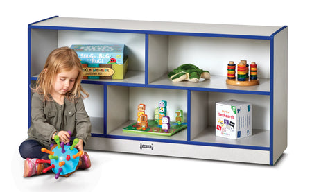 Rainbow Accents® Toddler Single Mobile Storage Unit - Blue