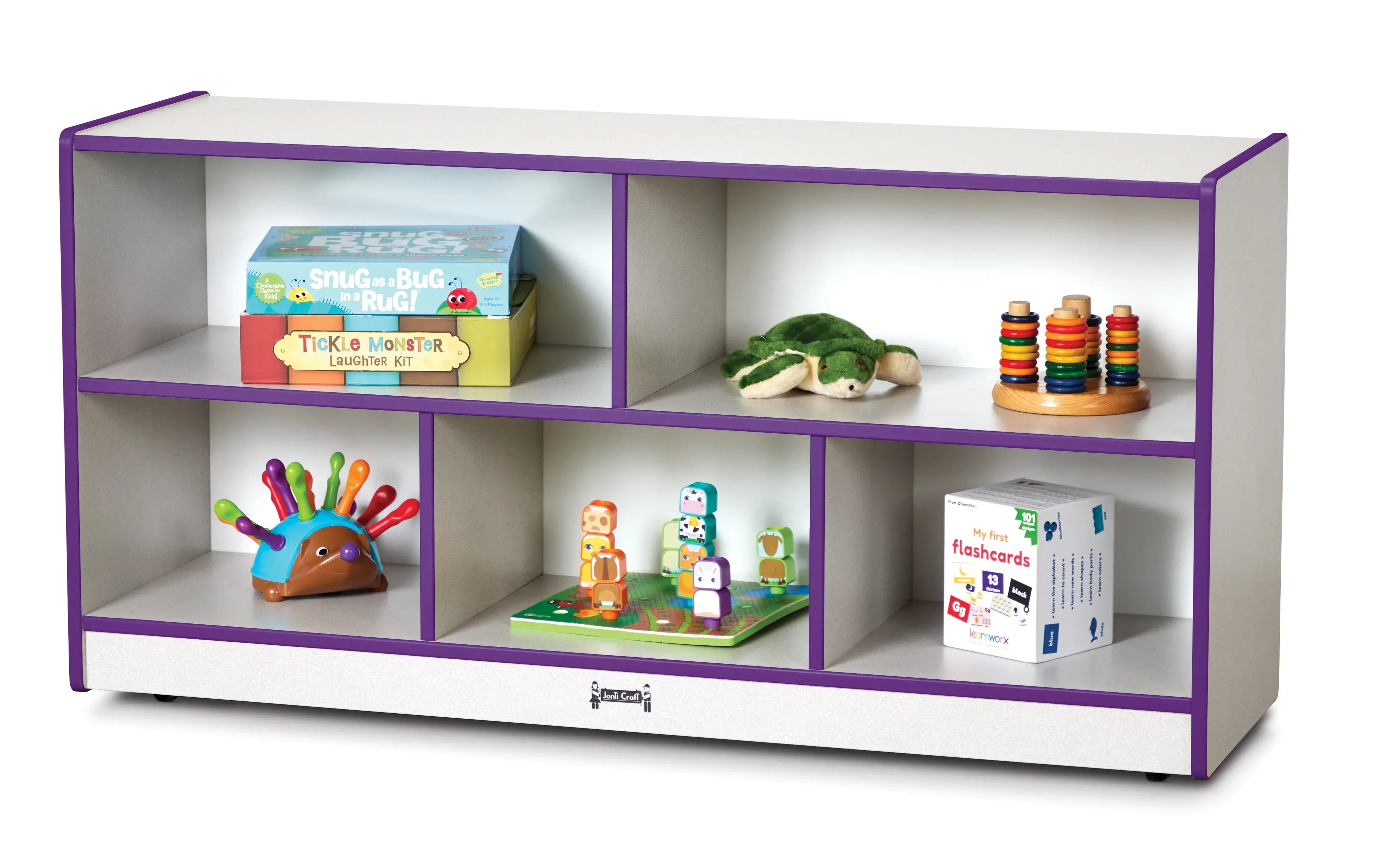 Rainbow Accents® Toddler Single Mobile Storage Unit - Purple