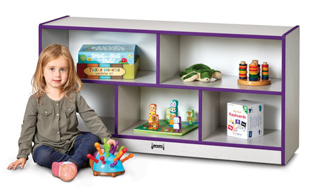 Rainbow Accents® Toddler Single Mobile Storage Unit - Purple
