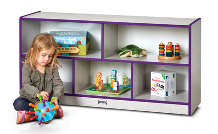 Rainbow Accents® Toddler Single Mobile Storage Unit - Purple