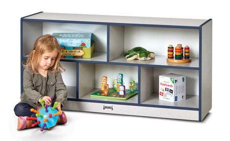 Rainbow Accents® Toddler Single Mobile Storage Unit - Navy