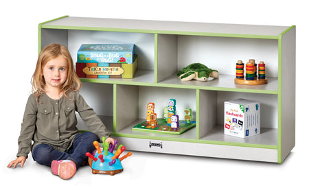 Rainbow Accents® Toddler Single Mobile Storage Unit - Key Lime Green
