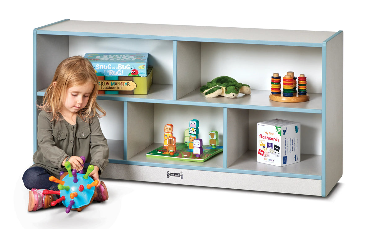 Rainbow Accents® Toddler Single Mobile Storage Unit - Coastal Blue