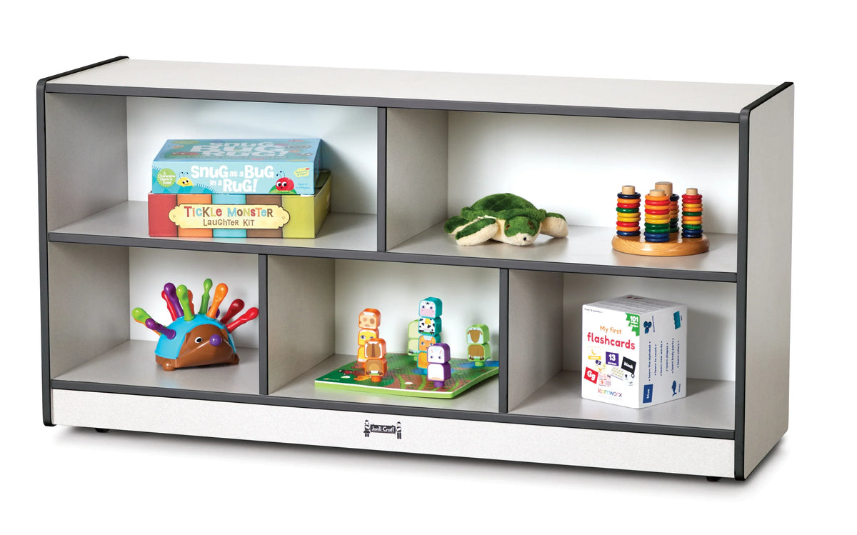 Rainbow Accents® Toddler Single Mobile Storage Unit - Black