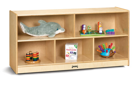 Jonti-Craft® Toddler Single Mobile Storage Unit - 18" Deep - Magnetic Write-n-Wipe Back