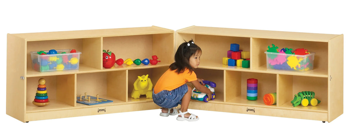 Jonti-Craft® Toddler Mobile Fold-n-Lock - Magnetic Write-n-Wipe Back