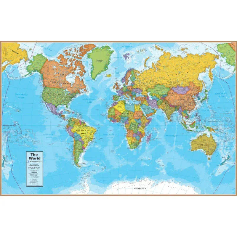 World Desk Mat/Giant Mouse Pad