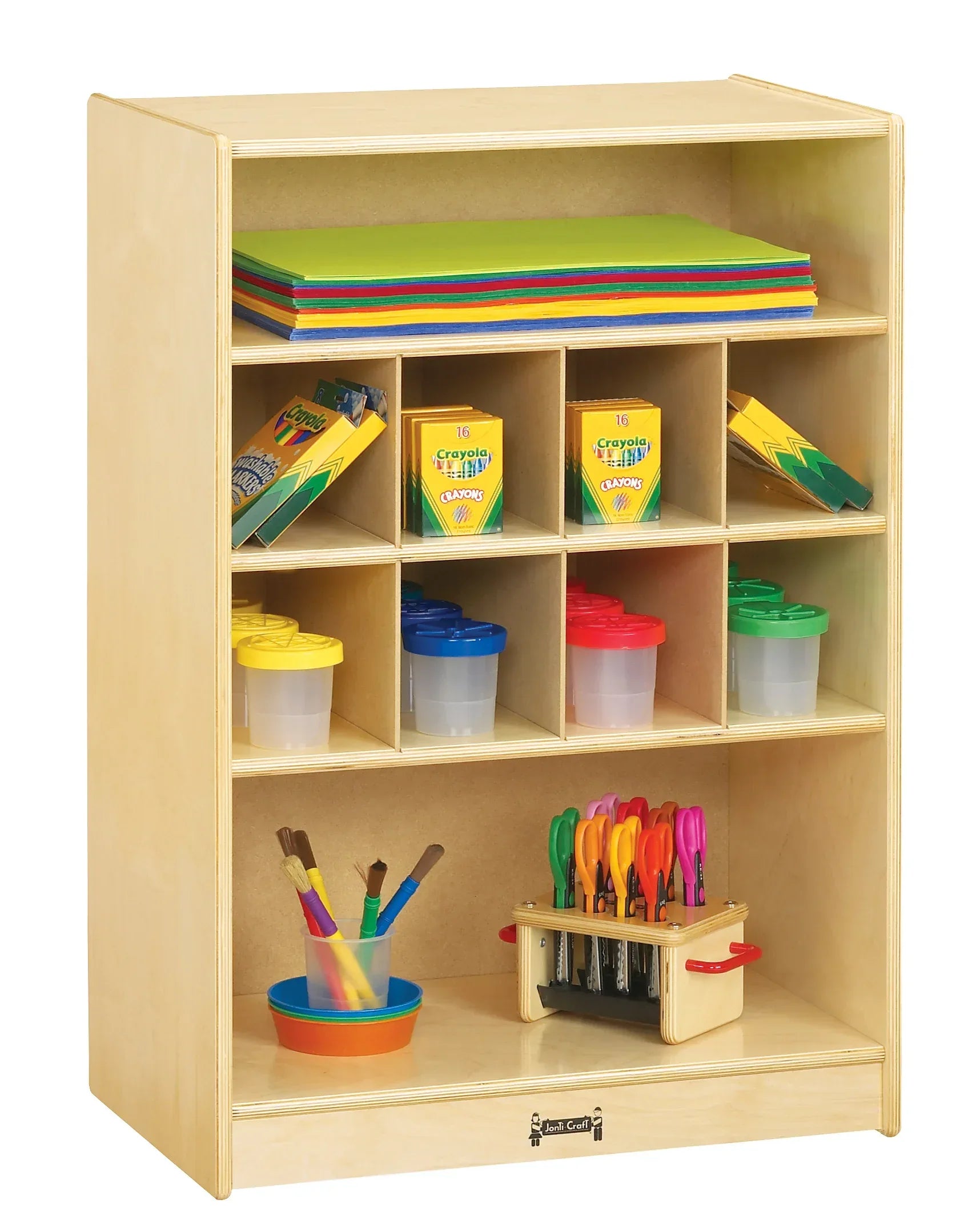 Jonti-Craft® Mobile Block Shelf