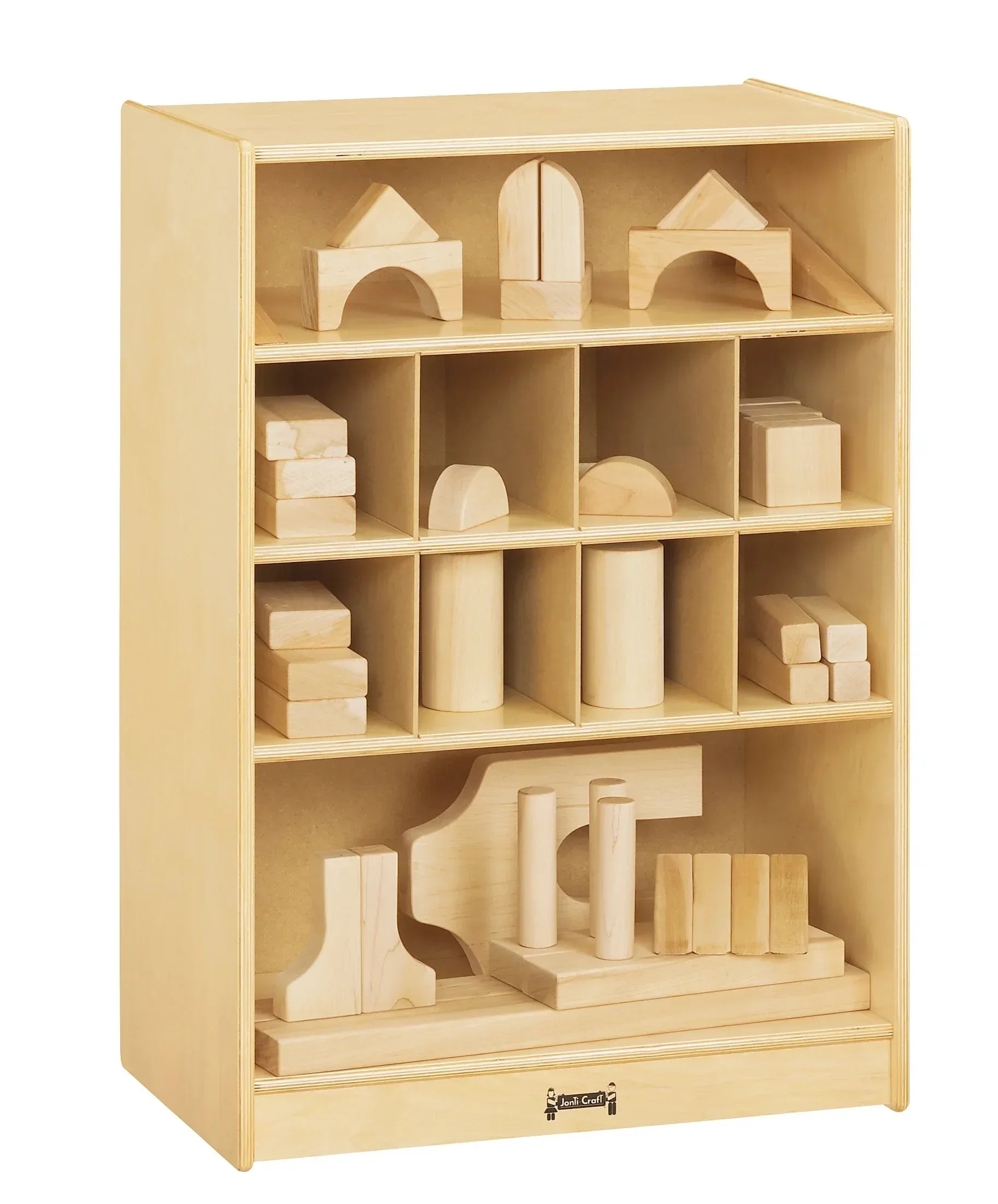 Jonti-Craft® Mobile Block Shelf