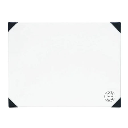 POSH table top palette Glass Clear 9x12