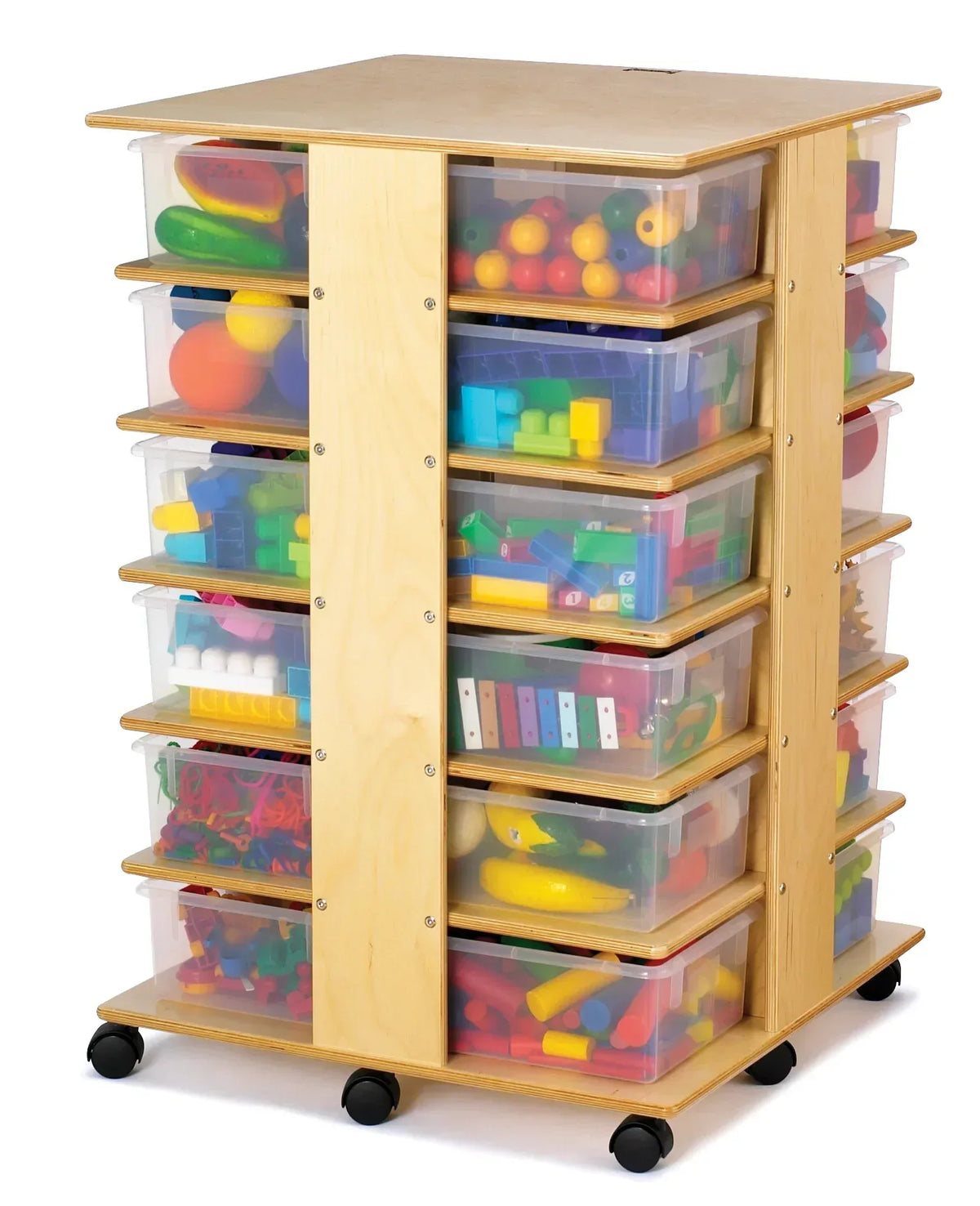 Jonti-Craft® 24 Tub Tower - with Clear Tubs