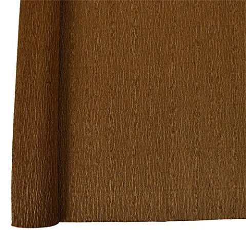Denne Crepe Folds, 20" x 7.5-Feet 12/pack Brown